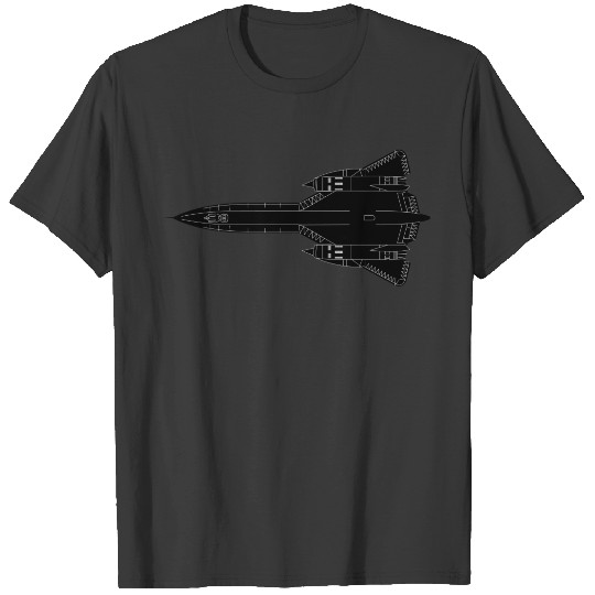 SR71 Blackbird Silhouette T-shirt