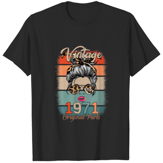 Vintage 1971 50Th Birthday 50 Years Old Limited Ed T-shirt