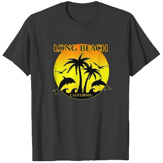 Long Beach, Ca Dolphins T-shirt