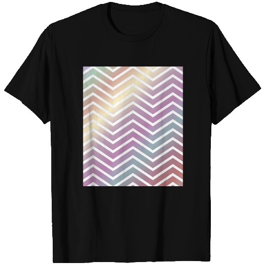 ombre zigzag chevron  01 T-shirt