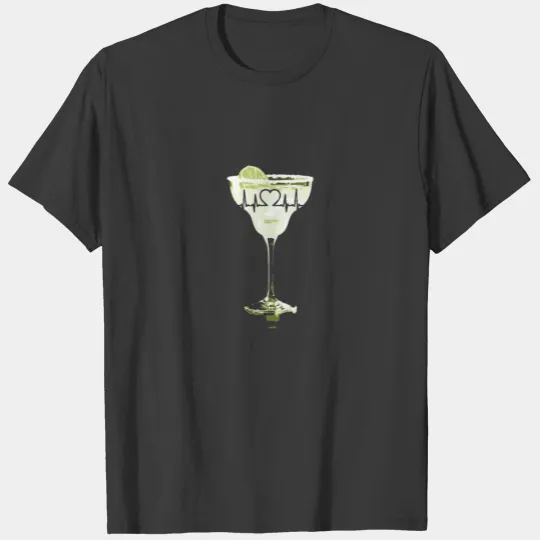 Margaritaville For Women-Heartbeat Margarita Drink T-shirt