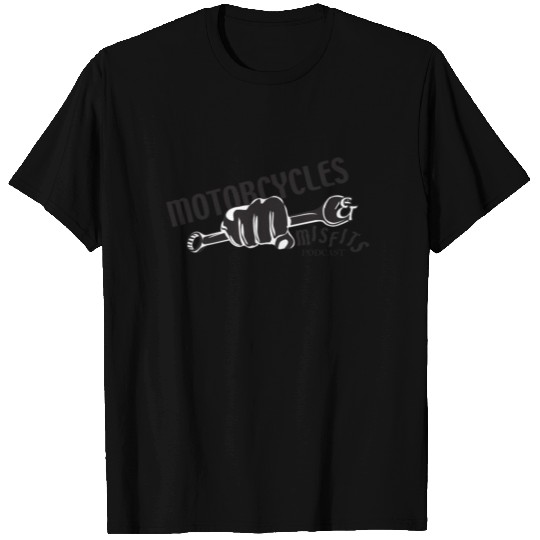 Motorcycles & Misfits Fist T-shirt