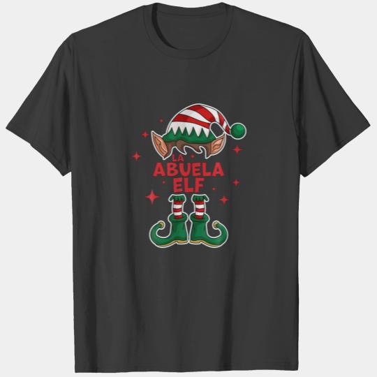 La Abuela Elf - Grandma Elf Christmas Party Matchi T-shirt