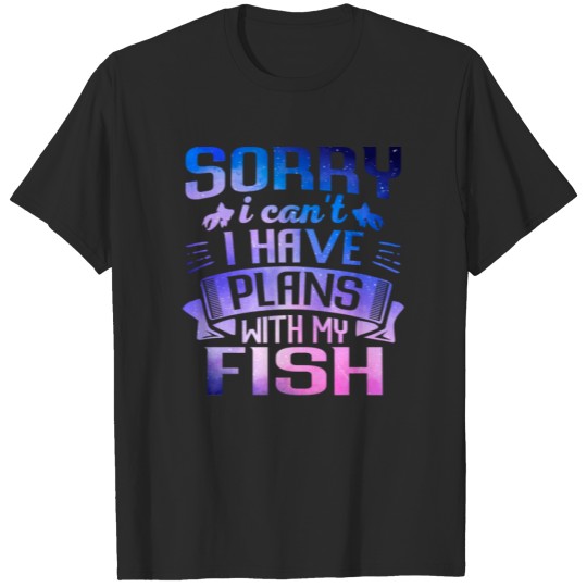 Cute Galaxy Fish Fish Galaxy Space Fish Aquarium T-shirt