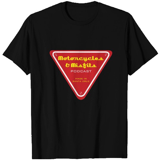 Motorcycles & Misfits Red Triangle T-shirt