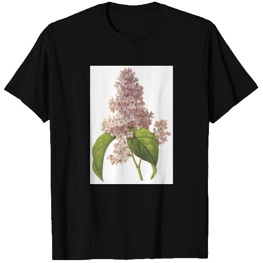 lilac(Syringa sp.) by Redouté T-shirt