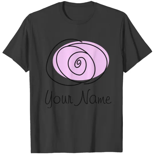 Rose Lilac 'Name' T-shirt