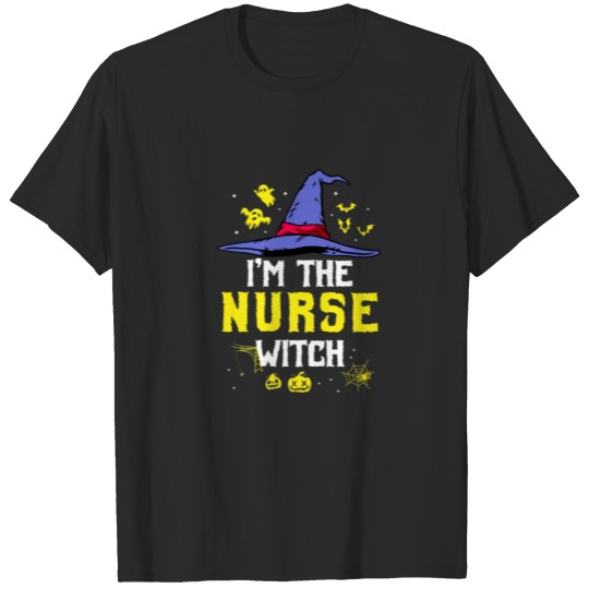 I'm The Nurse Witch Matching Family Halloween Part T-shirt