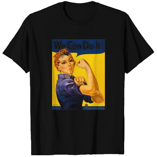 Rosie the Riveter We Can Do It Vintage T-shirt