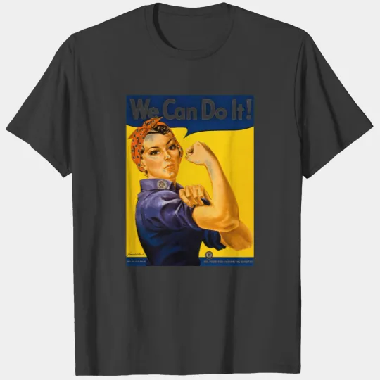 Rosie the Riveter We Can Do It Vintage T-shirt