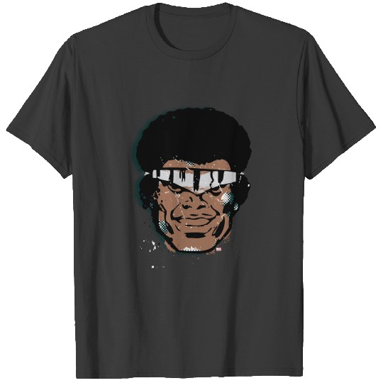 Luke Cage Retro Comic Halftone Head T-shirt