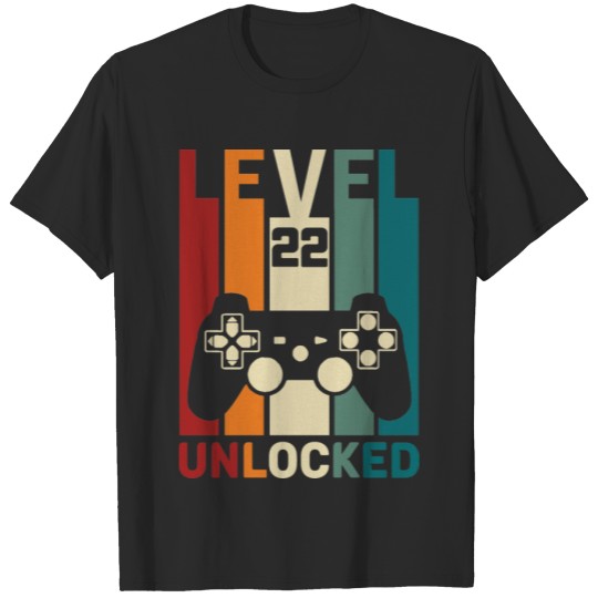 Discover 22nd Anniversary Gift, Gamer , Gamer Lover T-shirt