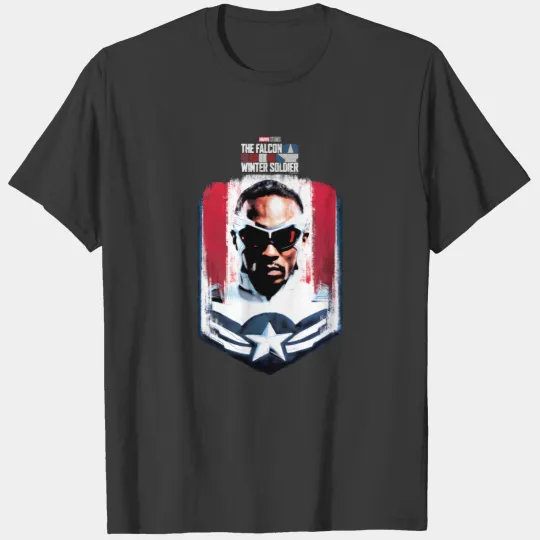 Captain America Closeup Graphic T-shirt