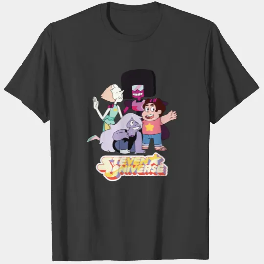 Steven Universe | Crystal Gem Group Huddle T-shirt