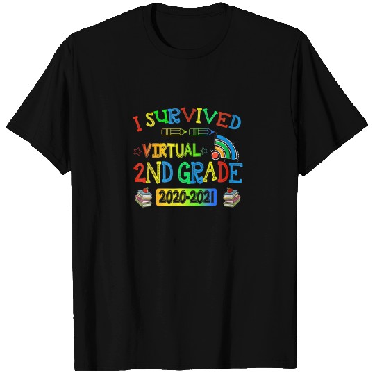 I Survived Virtual 2Nd Grade 2020-2021 - Funny Gra T-shirt