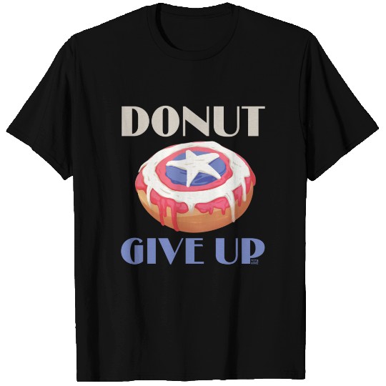 Marvel | Captain America Shield Donut Give Up T-shirt