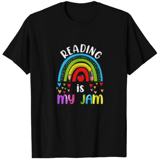 Reading Teacher Back To School Rainbow Reading Is T-shirt