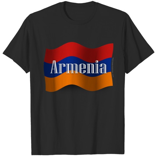 Armenia Waving Flag T-shirt