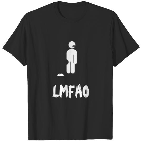 lmfao man for dark T-shirt