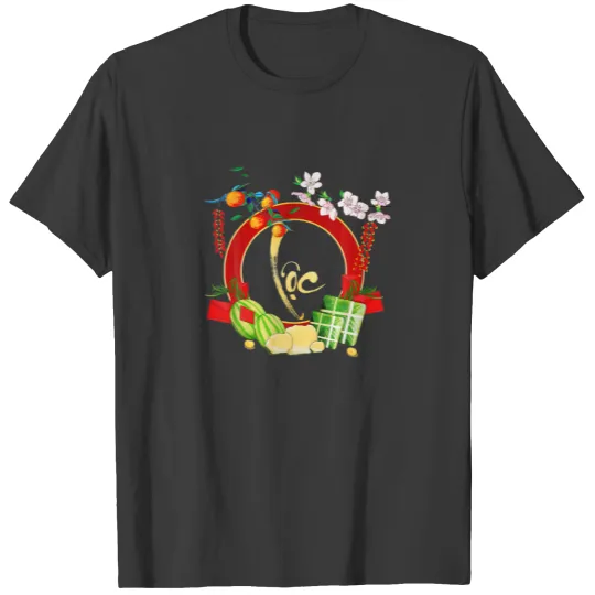Vietnamese Lunar New Year - Phuc Loc Tho 2022 Deco T-shirt