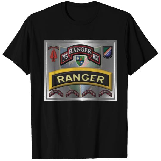 Steel Type Framed 75th Ranger Regiment T-shirt