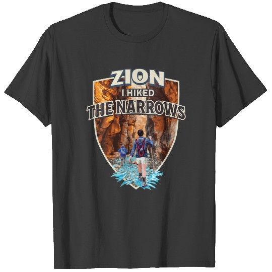 Womens Zion I Hiked the Narrows at Zion National P T-shirt
