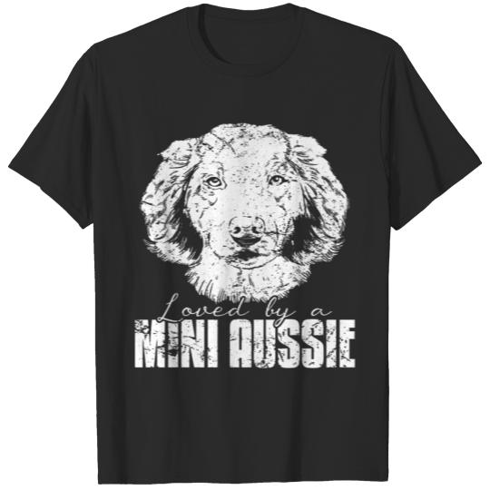 Mini Aussie Australian Shepherd  T-Shir T-shirt
