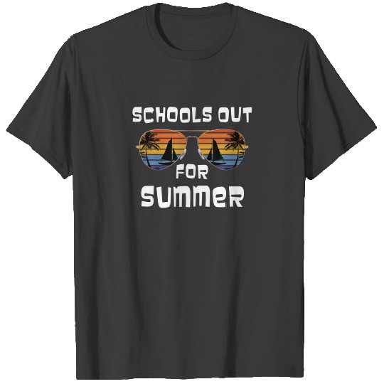 Retro Style Schools Out For Summer Last Day Of Sch T-shirt