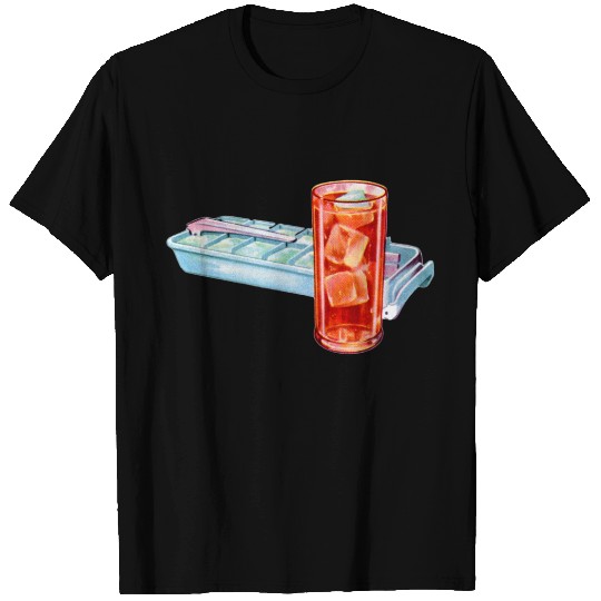 Vintage Ice Cube Tray and Beverage T-shirt