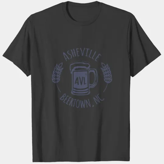Asheville Beer  - White T-shirt