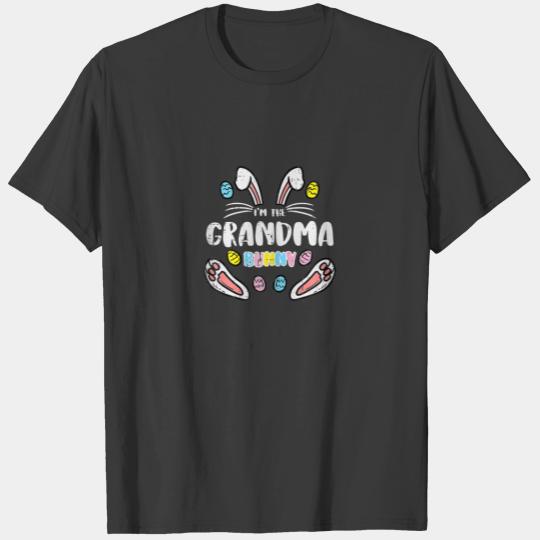 Grandma Bunny Rabbit Easter Family Matching Nana M T-shirt