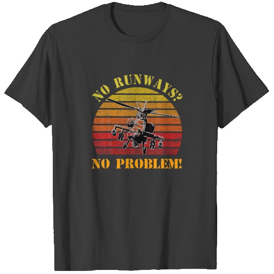 Air Force Academy Proud Helicopter Wife No Runway T-shirt
