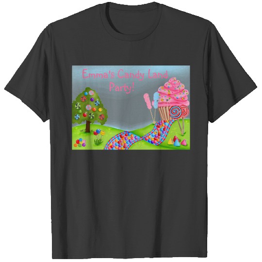 Oh Sweet Candy Land and Cupcakes T-shirt