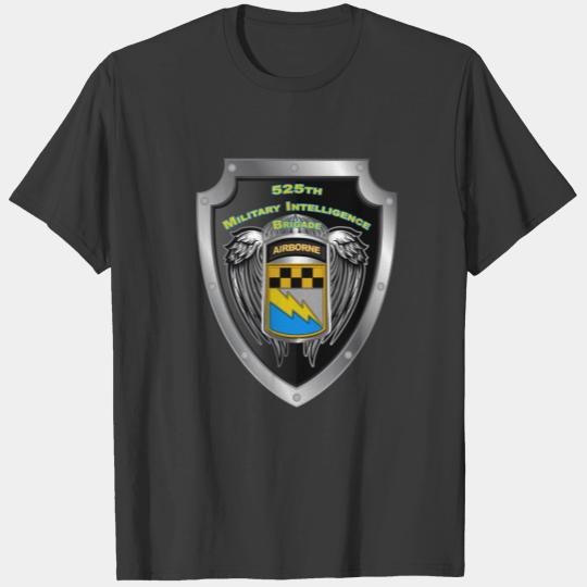 525 Military Intelligence Brigade “Airborne Shield T-shirt
