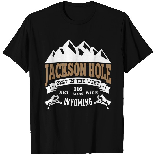 Jackson Hole Vintage Mocha T-shirt