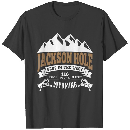 Jackson Hole Vintage Mocha T-shirt