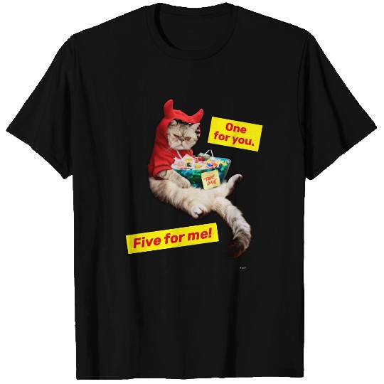 Cranky Devil Cat T-shirt