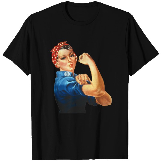 Rosie The Riveter Vintage Feminism T-shirt
