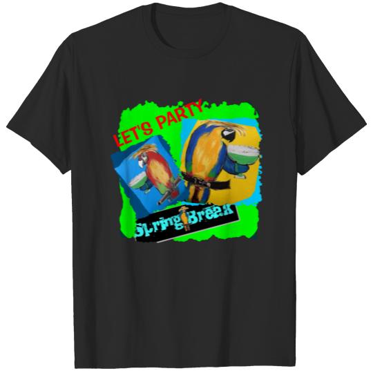 Discover Let's Party - Parrots T-shirt