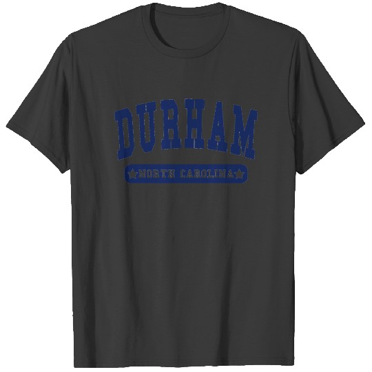 Durham North Carolina College Style tee s T-shirt