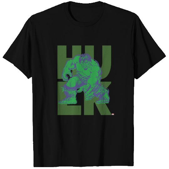 Hulk Typography Character Art T-shirt