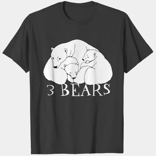 Polar Bear Art  Bear Cubs s T-shirt