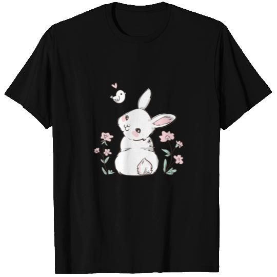 Easter Bunny Girl Ladies Kids Easter Easter Gift T-shirt