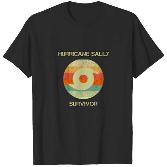 Vintage Retro Hurricane Sally Survivor T-shirt