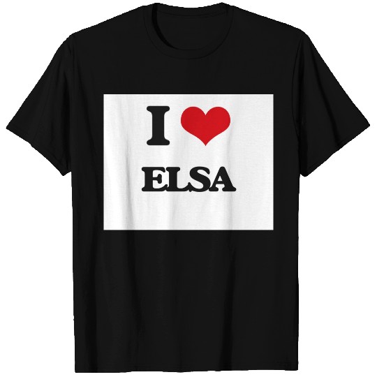 I Love Elsa T-shirt