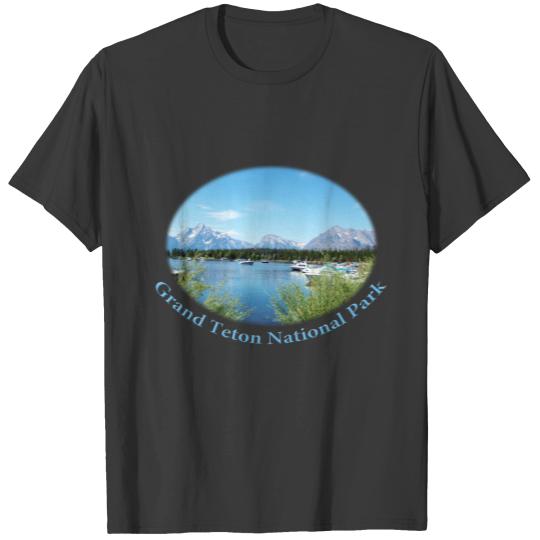 Grand Teton National Park. Landscape picture Polo T-shirt
