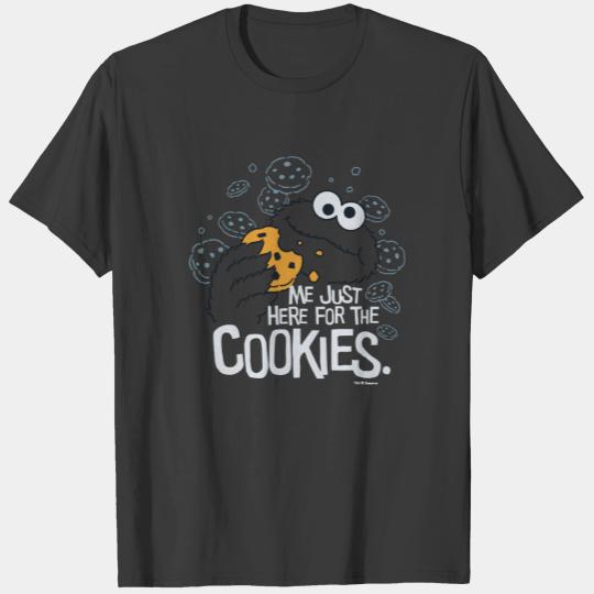 Cookie Monster | Me Just Here for the Cookies T-shirt