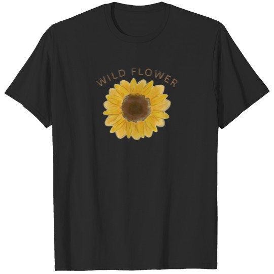 Discover Watercolor “Wild Flower” T-shirt