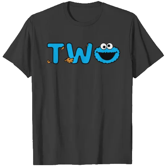 Cookie Monster Second Birthday T-shirt