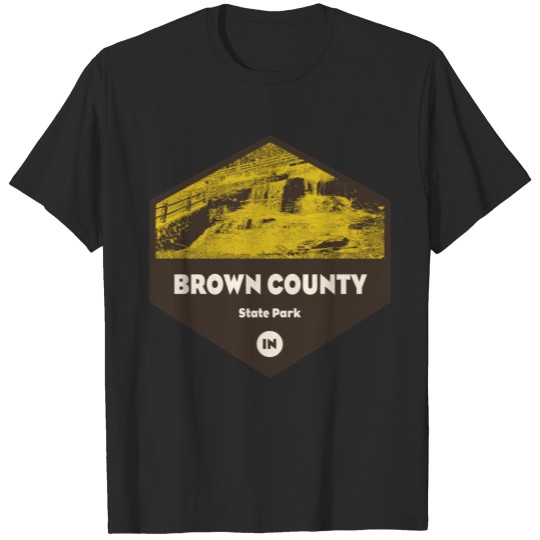 Discover Brown County State Park Indiana Polo T-shirt